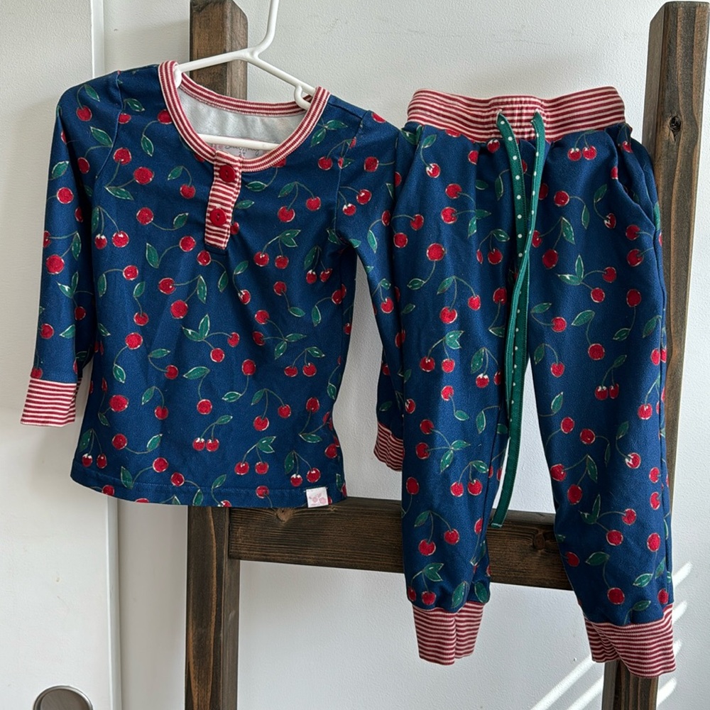 Sweet honey cherry pajamas